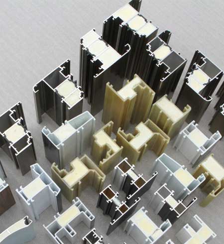 断桥铝型材门窗灌注聚氨酯(图1) 断桥铝型材门窗灌注聚氨酯